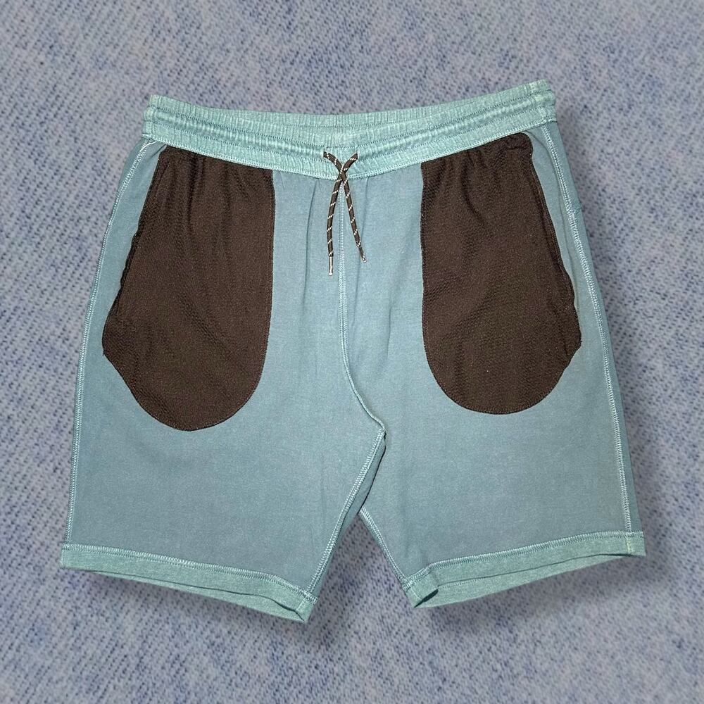 Old Navy Active Dynamic Fleece Men’s Teal Blue Shorts – Size Large - Picture 5 of 5